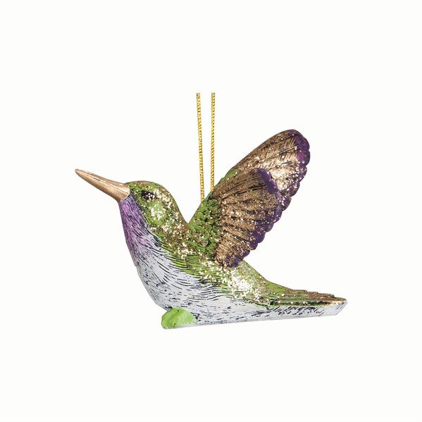 Item 177351 Glitter Hummingbird Ornament