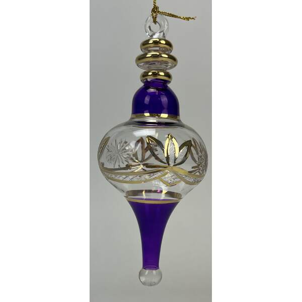 Item 186224  Deep Purple Ornament