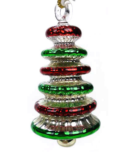 Item 186438 Shiny Cute Red And Christmas Green Ornament