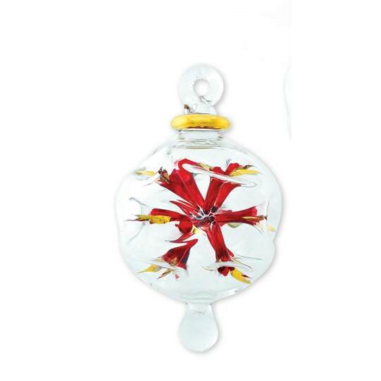 Item 186501 Christmas Red Starburst Ornament