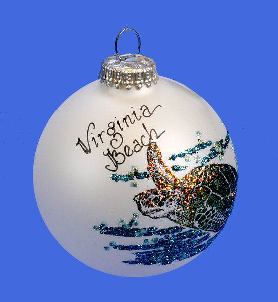 Item 202016 Virginia Beach Sea Turtle Ornament