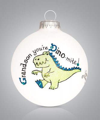 Item 202095 Grandson Dino Ornament