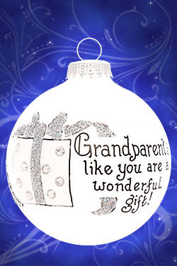 Item 202165 Grandparents Like You Are A Wonderful Gift Ornament