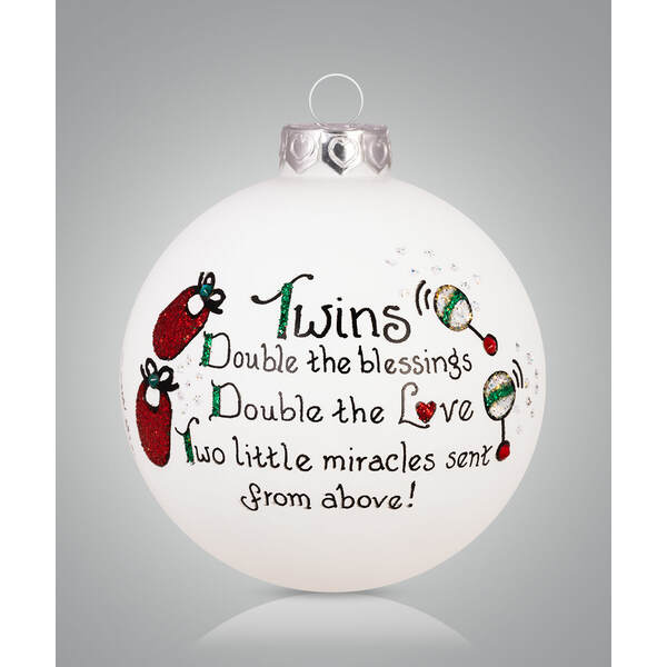 Item 202255 Twins Ornament