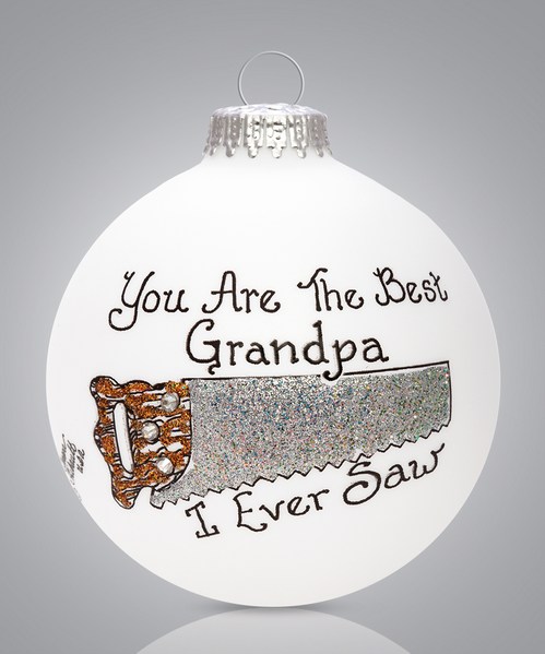 Item 202264 Grandpa Saw Ornament