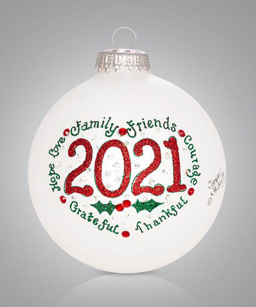 Item 202306 2021 Dated Ornament