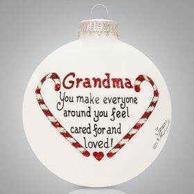Item 202352 Grandma Cared For Ornament