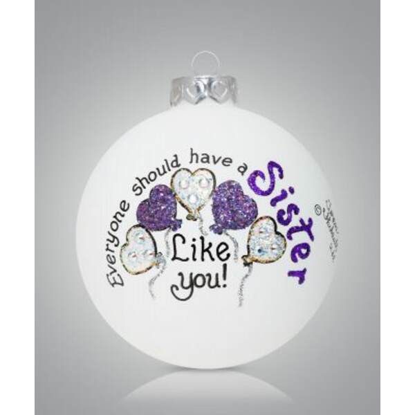 Item 202367 Sister Balloons Ornament