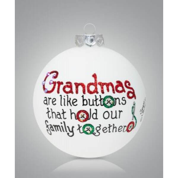 Item 202369 Grandma Buttons Ornament