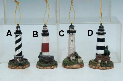 Item 207116 Lighthouse Ornament