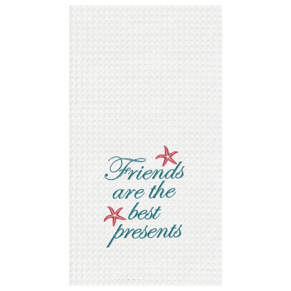 Item 231006 Friends Are The Best Presents Kitchen Towel