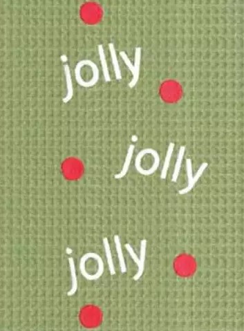 Item 231076 Jolly Jolly Jolly Kitchen Towel