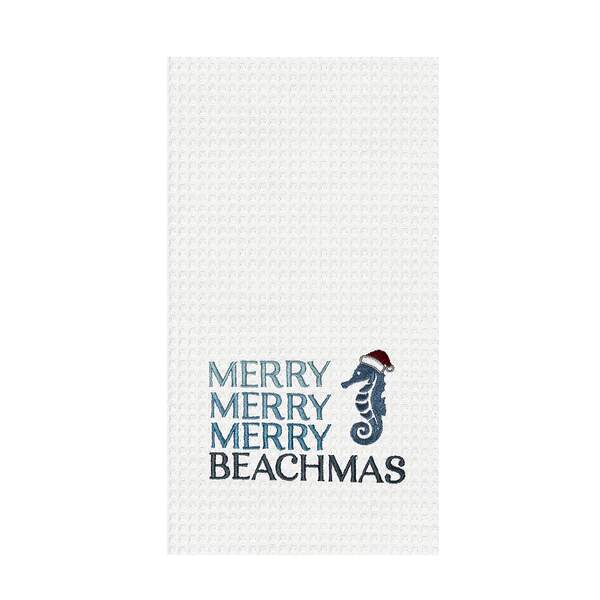 Item 231141 Merry Merry Beachmas Kitchen Towel