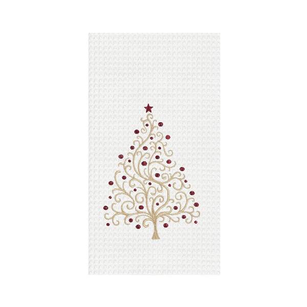 Item 231144 Christmas Tree Swirl Kitchen Towel