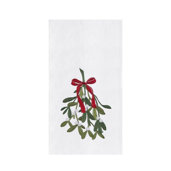 Item 231188 Merry Mistletoe Kitchen Towel