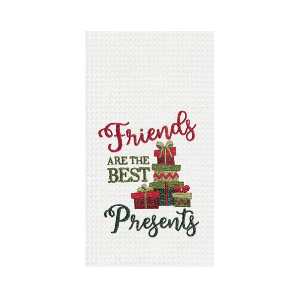 Item 231197 Friends Are The Best Presents Kitchen Towel