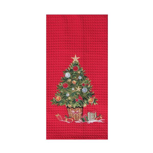 Item 231201 Holiday Tree Kitchen Towel