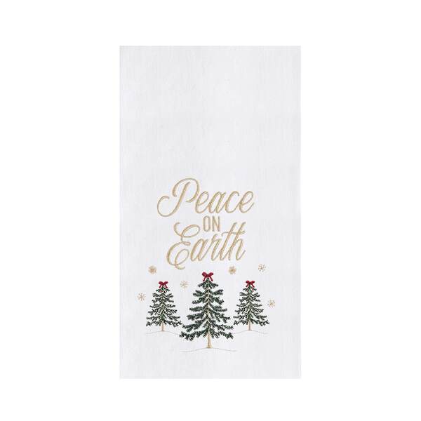 Item 231289 Peace On Earth Forest Kitchen Towel