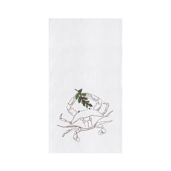 Item 231319 Sea Life Crab Kitchen Towel