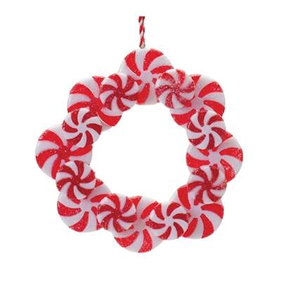 Item 245022 Candy Wreath Ornament