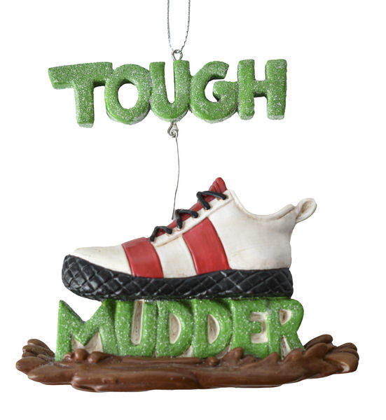 Item 254080 Tough Mudder Running Ornament