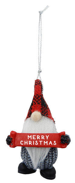 Item 254158 Merry Christmas Gnome Ornament