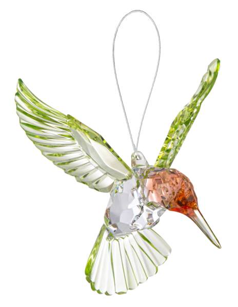 Item 260002 Red Throated Hummingbird Ornament