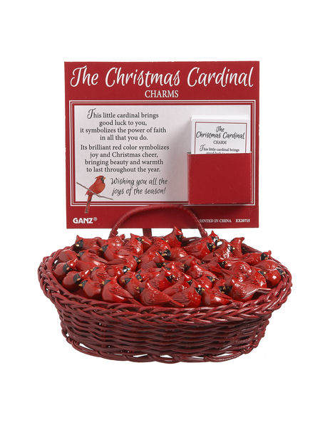 Item 260034 The Christmas Cardinal Charm