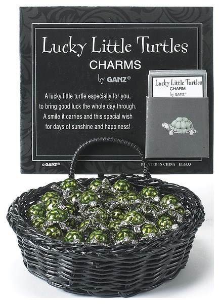 Item 260048 Lucky Little Turtle Charm