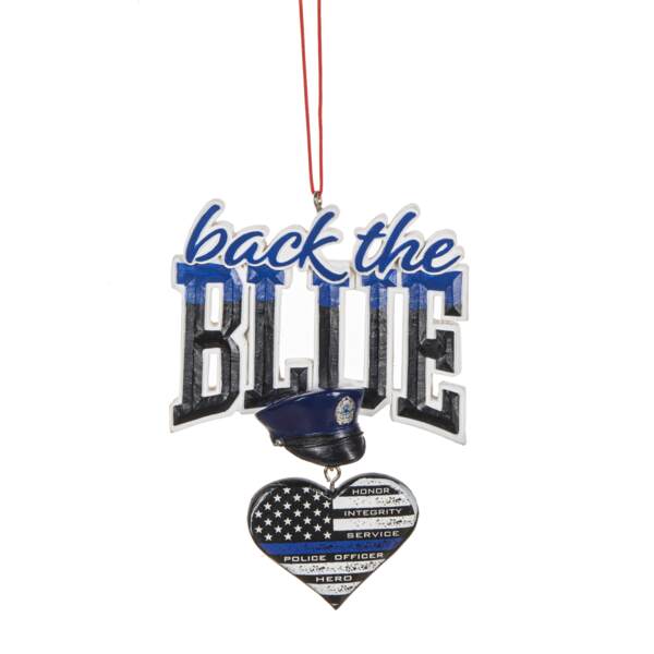 Item 260104 Police Office Hat Ornament