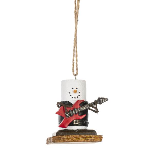 Item 260124 Smores Rock And Roll Ornament