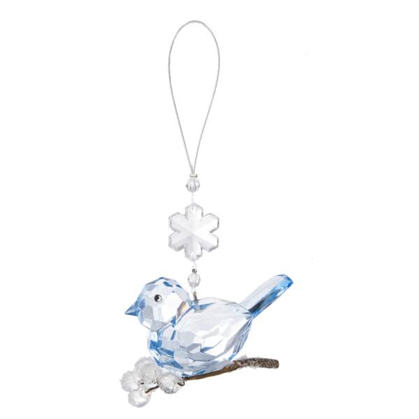 Item 260133 Winter Blue Bird Ornament