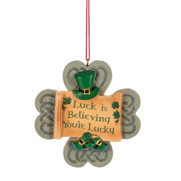 Item 260204 Irish Clover Ornament