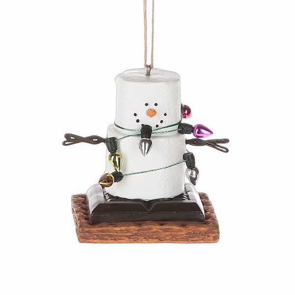 Item 260262 S'mores With Christmas Lights Ornament