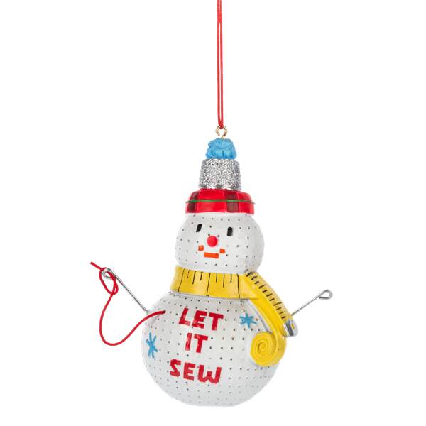 Item 260292 Snowman Sewing Ornament