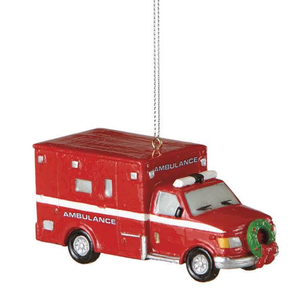 Item 260306 Ambulance Ornament