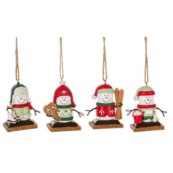 Item 260355 Smore Winter Sport Ornament