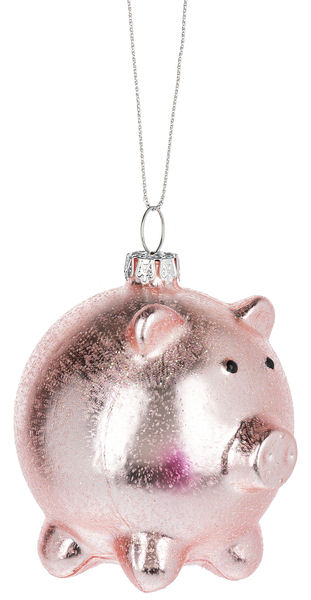 Item 260458 Pink Piggy Ornament