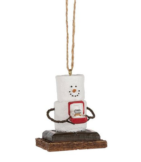 Item 260545 S'mores Engaged Ornament