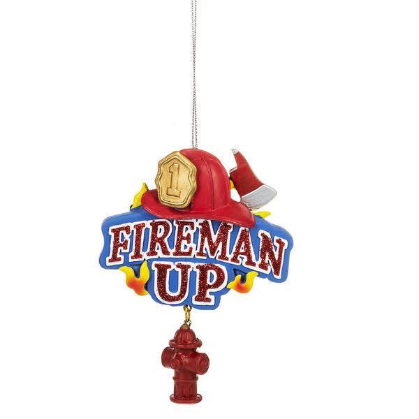 Item 260571 Fireman Ornament
