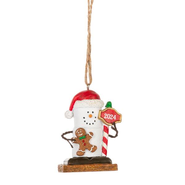 Item 260605 Dated 2024 Holiday Smores Ornament