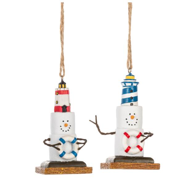 Item 260659 Smores Lighthouse Ornament