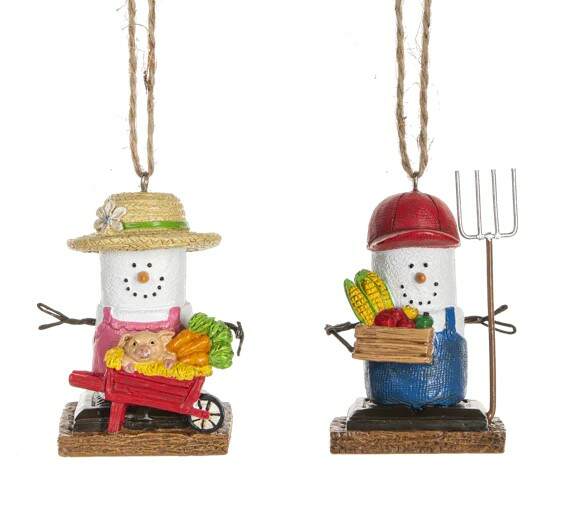 Item 260701 Smores Farmer Ornament