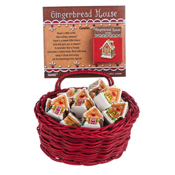 Item 260788 Gingerbread House Charm