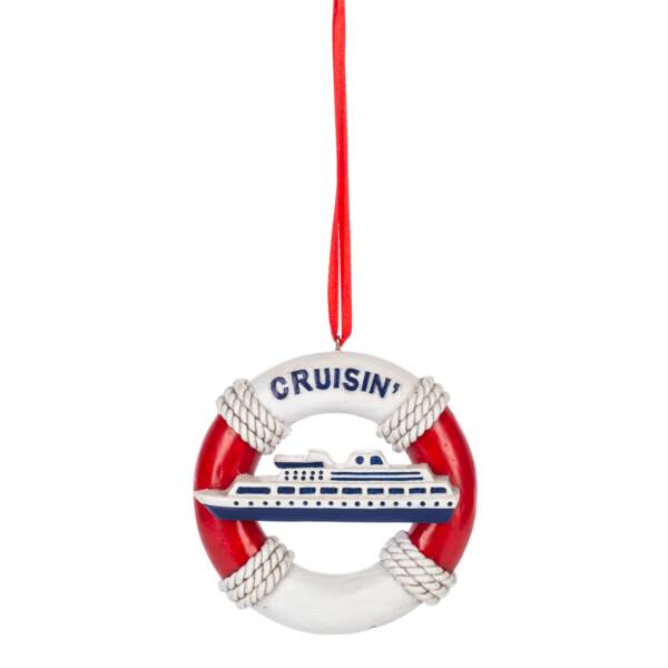 Item 260911 Cruise Ship Ornament