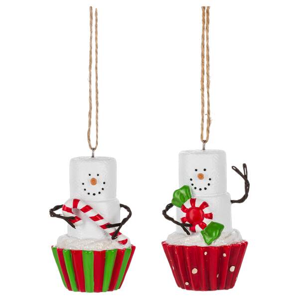 Item 260922 Smores Cupcake Ornament