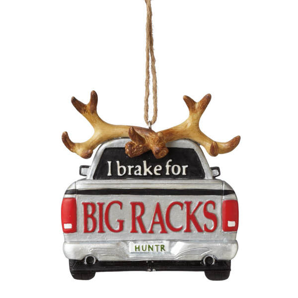 Item 260944 Antlers On Truck Ornament