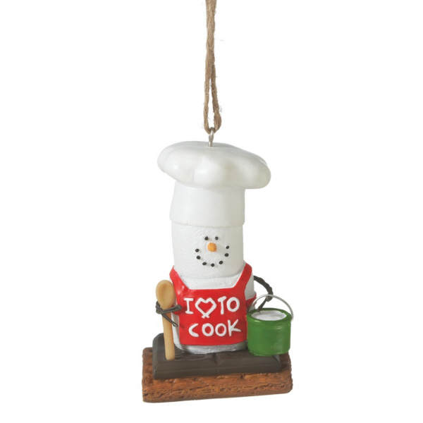 Item 261045 S'mores Love To Cook Ornament