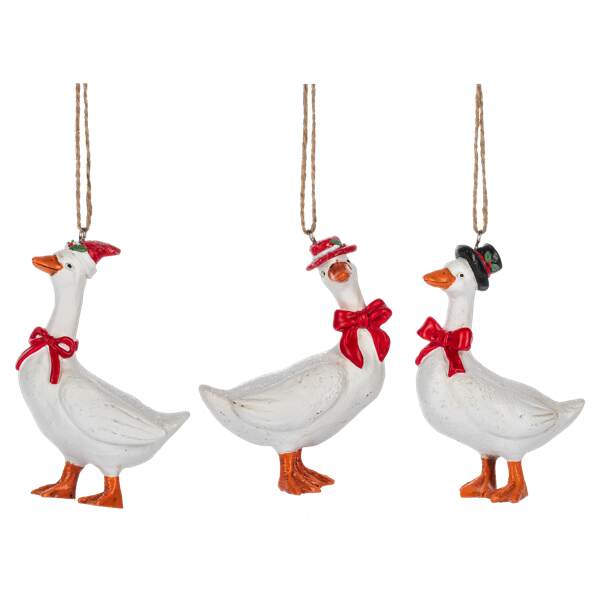 Item 261060 Cottage Geese Ornament