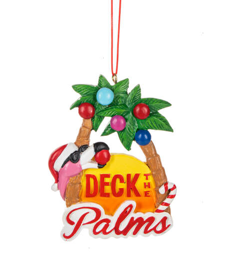 Item 261067 Deck The Palms Tree Ornament